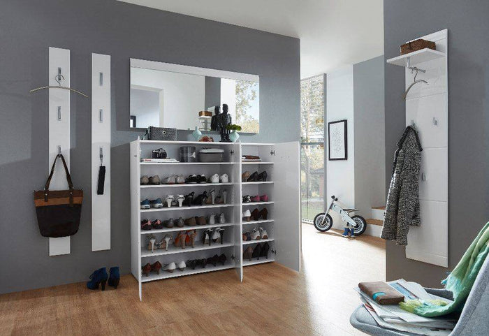 Germania Spiegel Adana Groot - L134 X B3 X H63 Cm - Wit