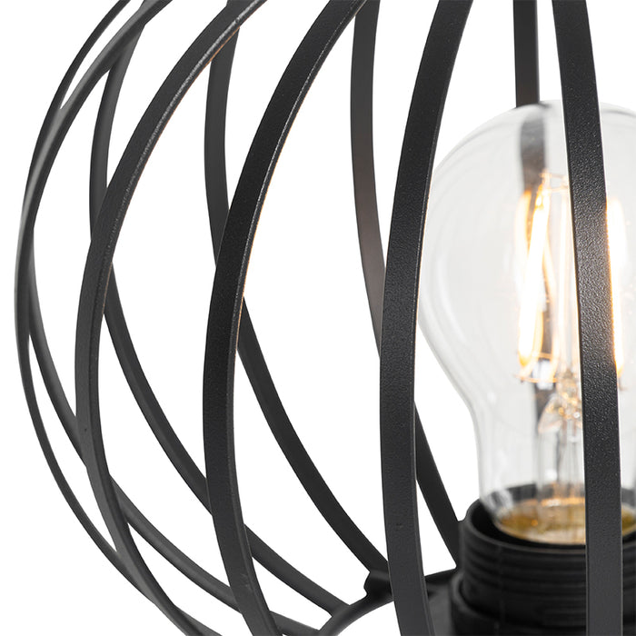 QAZQA Design tafellamp zwart - Johanna