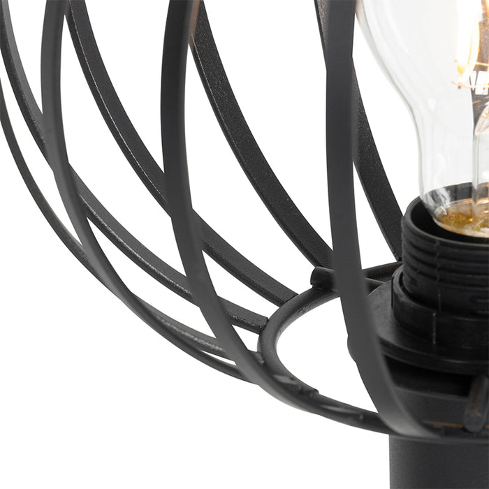 QAZQA Design tafellamp zwart - Johanna