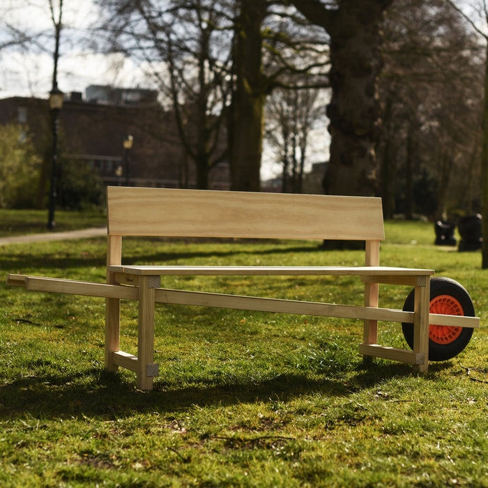 Weltevree Wheelbench Tuinbank