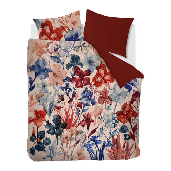 Beddinghouse Iris Field Dekbedovertrek 240 x 220 cm - Rood