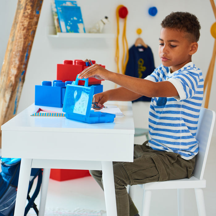 LEGO® Brick 8 Opbergbox Met Lade - Blauw