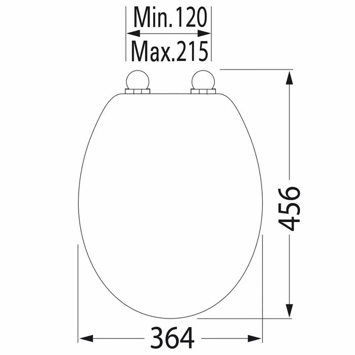 Tiger Soft-close toiletbril Carter duroplast wit 250020646