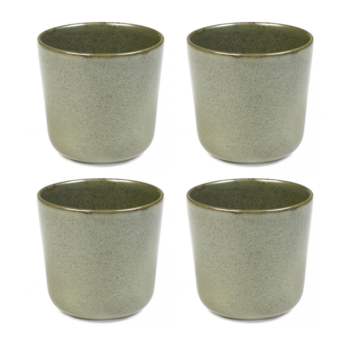 Serax Surface Kopje 4 st. - 0,3 L - Camogreen