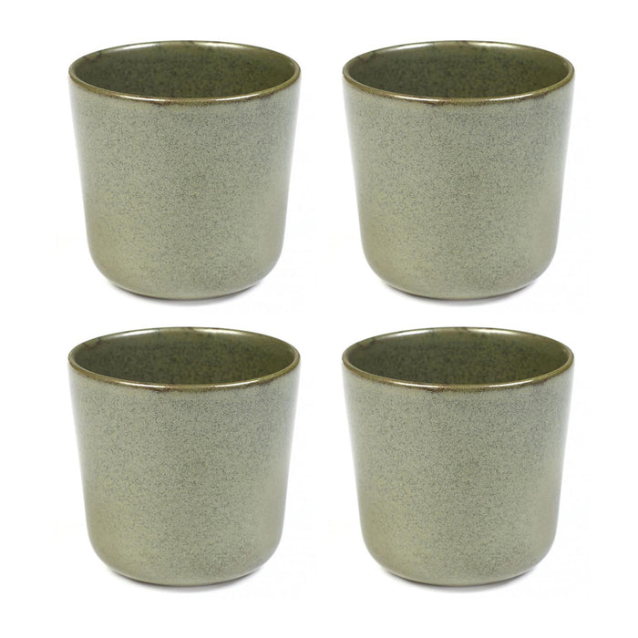 Serax Surface Kopje 4 st. - 0,3 L - Camogreen