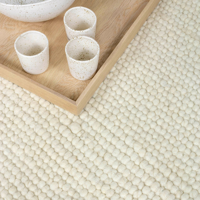 Momo Rugs Sten Vloerkleed 160 x 230 cm - Wit