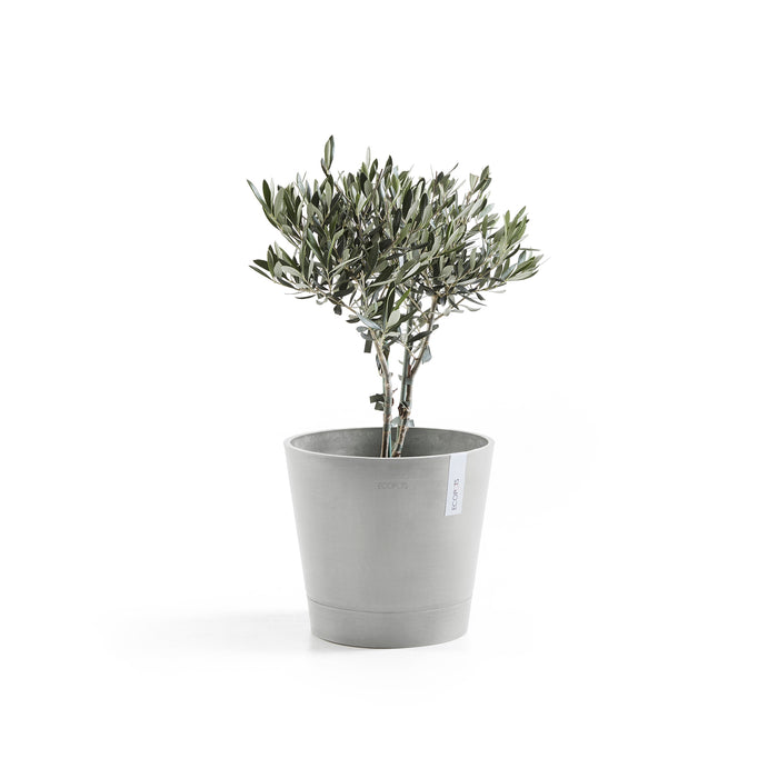 Ecopots Venice Bloempot Ø 40 cm - Witgrijs