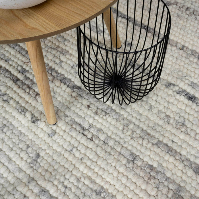 Momo Rugs Sten Vloerkleed  Ø 200 cm - Beige