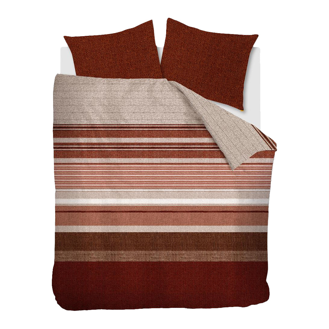 Beddinghouse Lex Dekbedovertrek 240 x 220 cm - Rood