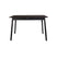 Zuiver Glimps Eettafel Uitschuifbaar - 120/162 x 80 cm - Zwart