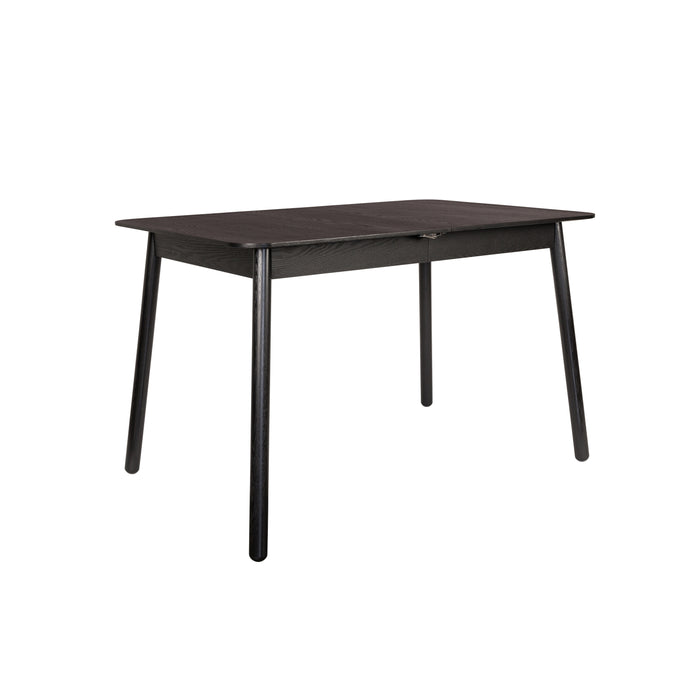 Zuiver Glimps Eettafel Uitschuifbaar - 120/162 x 80 cm - Zwart