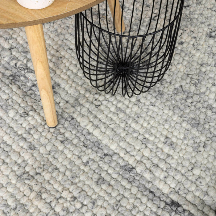 Momo Rugs Sten Vloerkleed  140 x 200 cm - Grijs