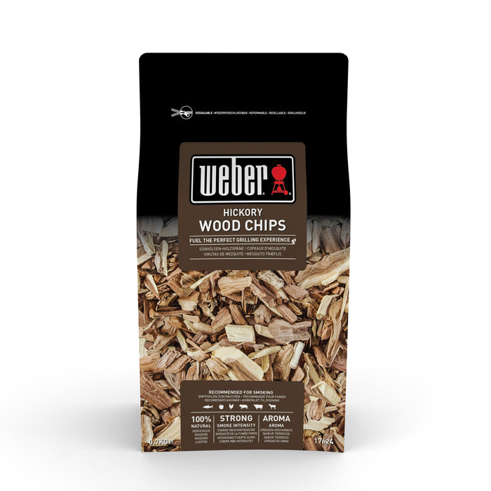 Weber Hickory Houtsnippers 0,7 kg