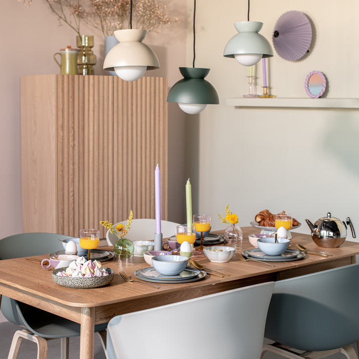 Zuiver Glimps Eettafel Uitschuifbaar - 120/162 x 80 cm - Naturel