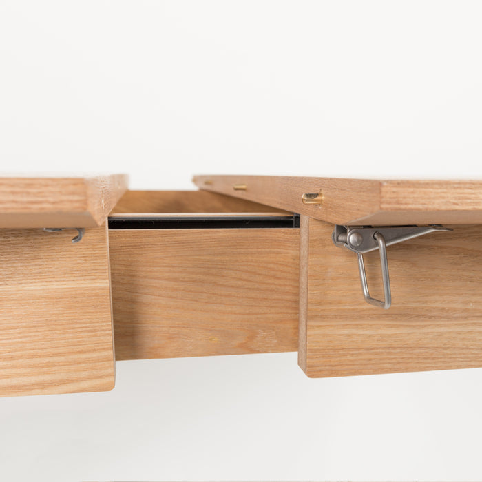 Zuiver Glimps Eettafel Uitschuifbaar - 120/162 x 80 cm - Naturel