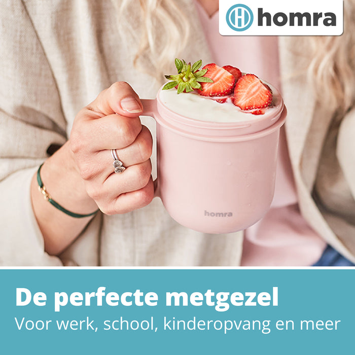 Homra lunchpot TIGGY Pink