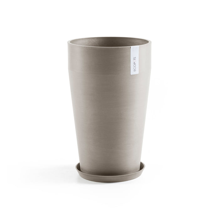 Ecopots Sankara Bloempot Ø 35 cm - Taupe
