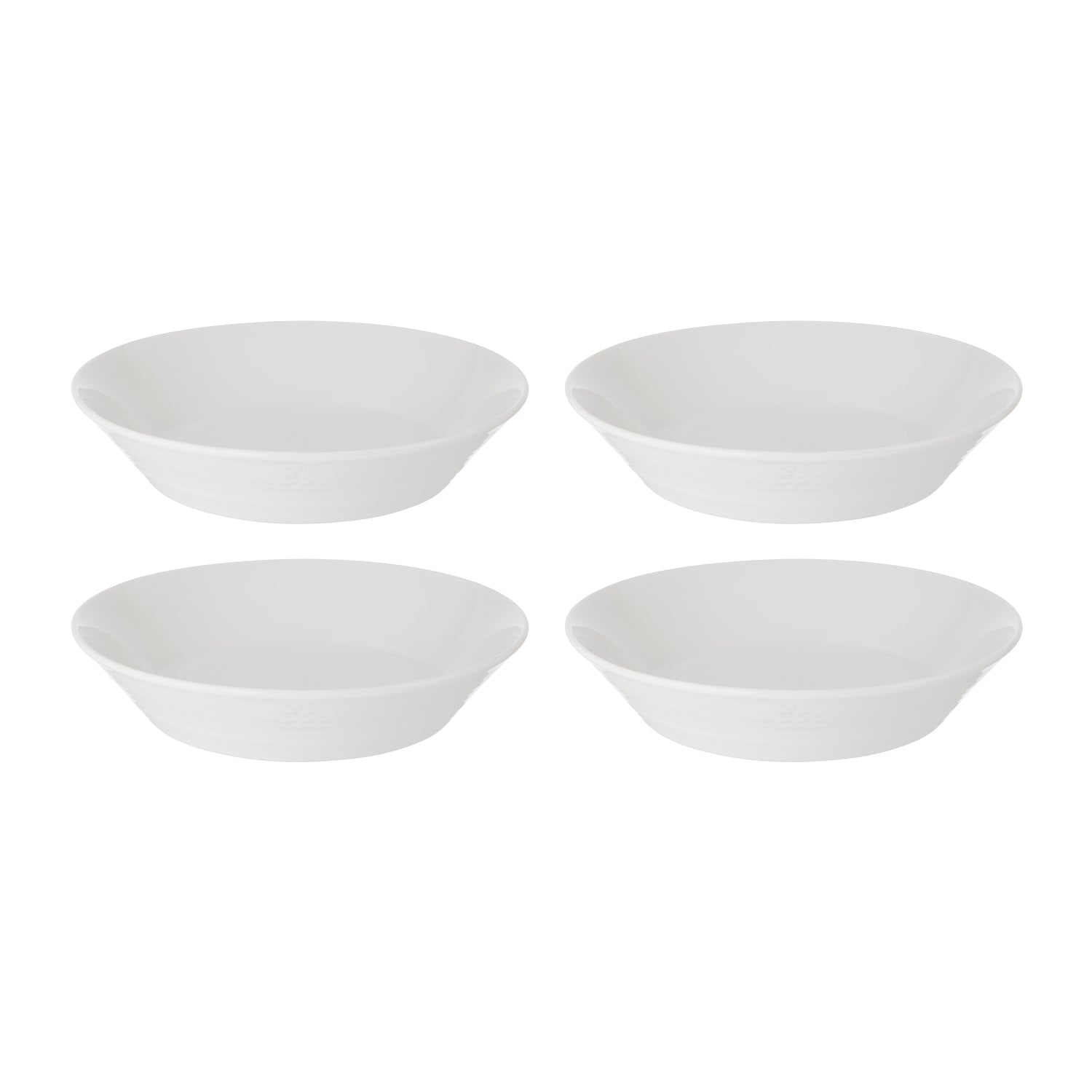 Royal Doulton 1815 Pure Pastabord Ø 23 cm - Set van 4