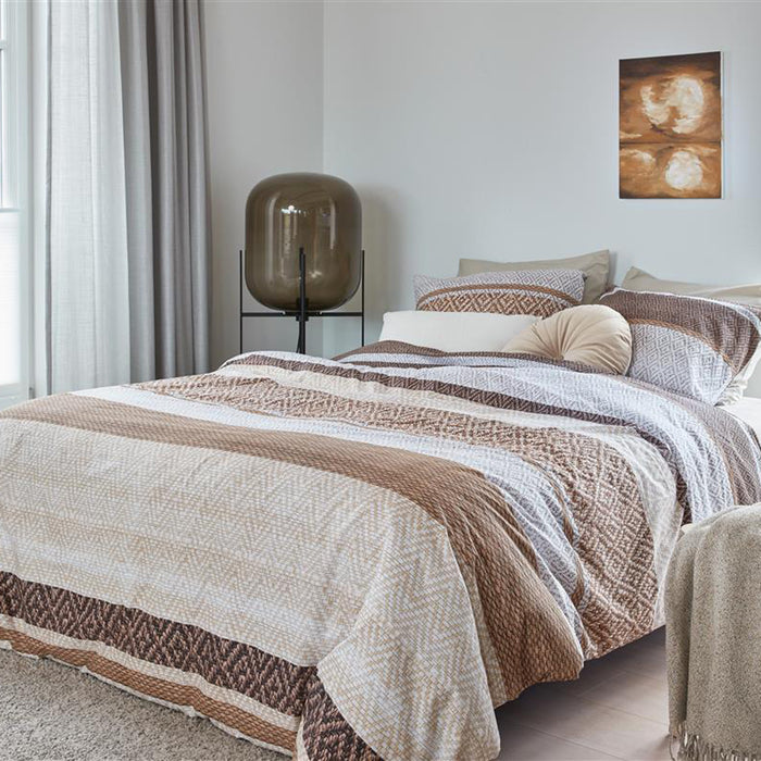 Beddinghouse Theodore Dekbedovertrek 240 x 220 cm - Naturel