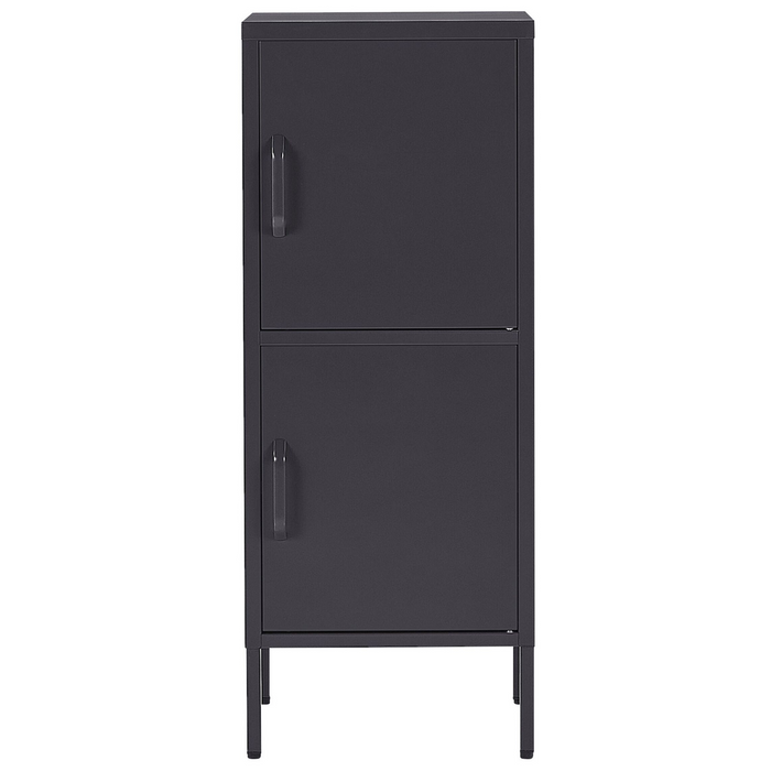 Beliani - HURON - Kantoorkast - Zwart - Staal