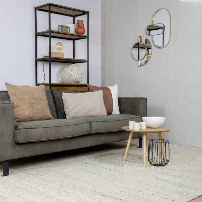 by fonQ basic Mats Vloerkleed White/Grey