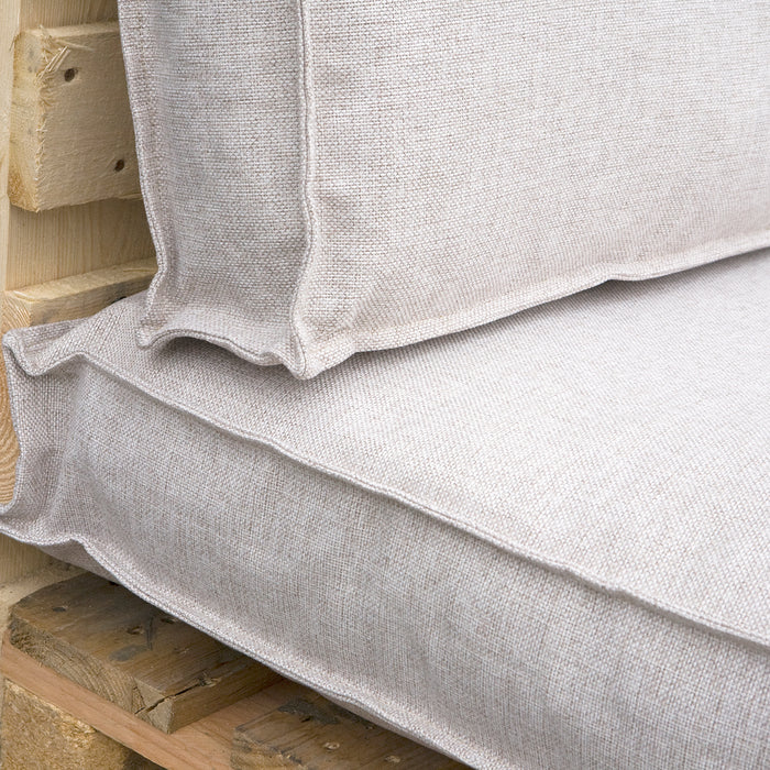 In The Mood Collection Mick Palletkussens - L120 cm - Beige