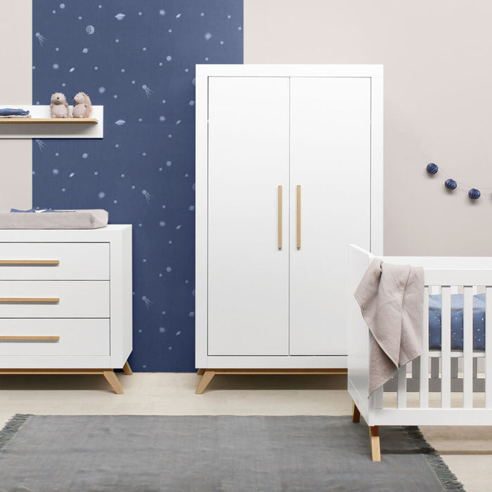 Bopita Fenna bed 60x120 - Wit|Naturel