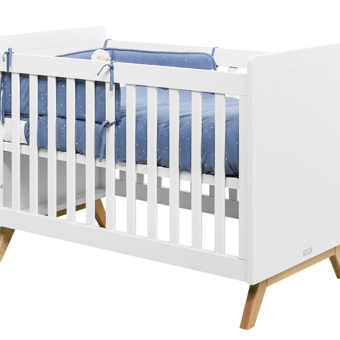 Bopita Fenna bed 60x120 - Wit|Naturel