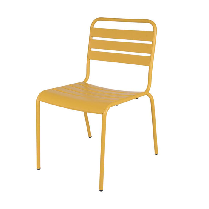 Metalen tuinset Max okergeel 80 cm