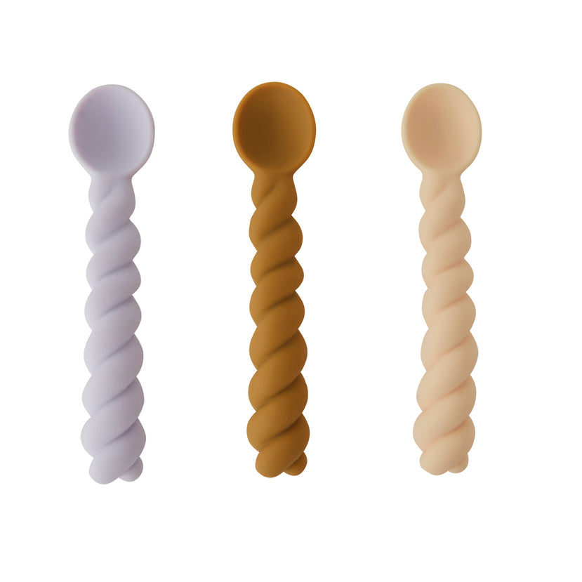 OYOY Mellow Lepels - Set van 3 - Multi