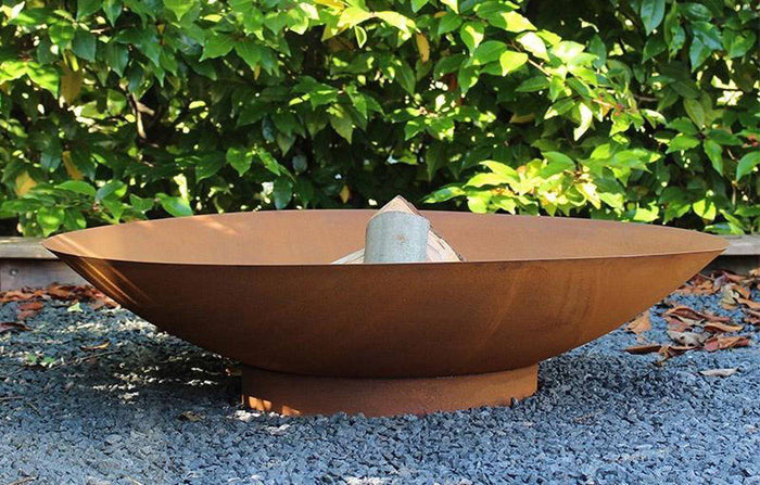 2L Home and Garden   - Vuuschaal roest - Ø 80cm