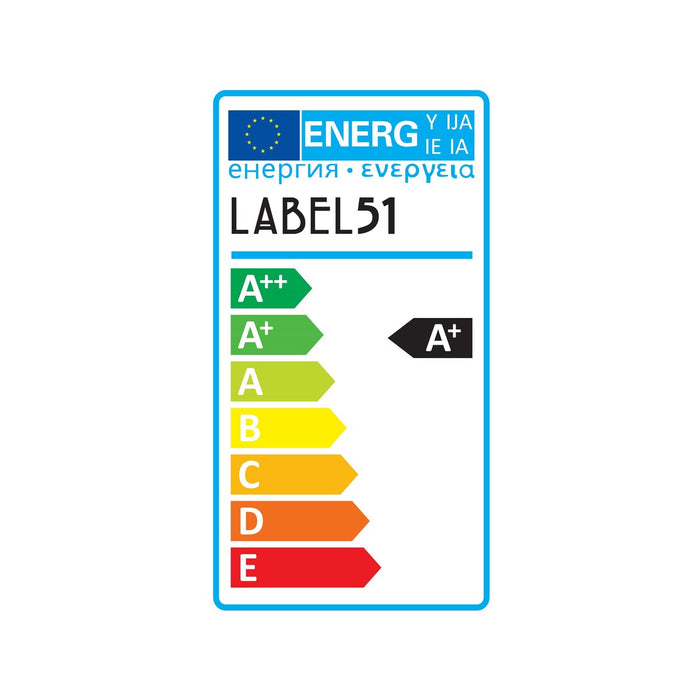 LABEL51 - Led Spot Moto 1-Lichts -  Burned Steel Metaal - Glas