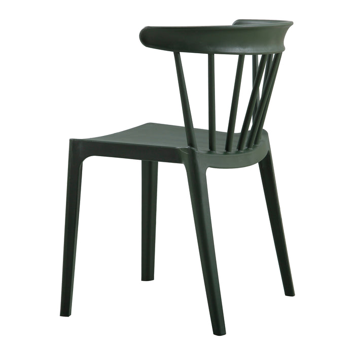 Woood Bliss Spijlenstoel - Army Groen