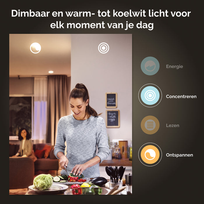 Philips Hue Filament Standaardlamp - E27 - Ø 6 cm