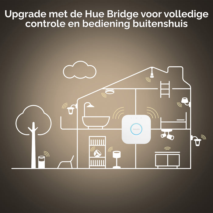 Philips Hue Filament Standaardlamp - E27 - Ø 6 cm
