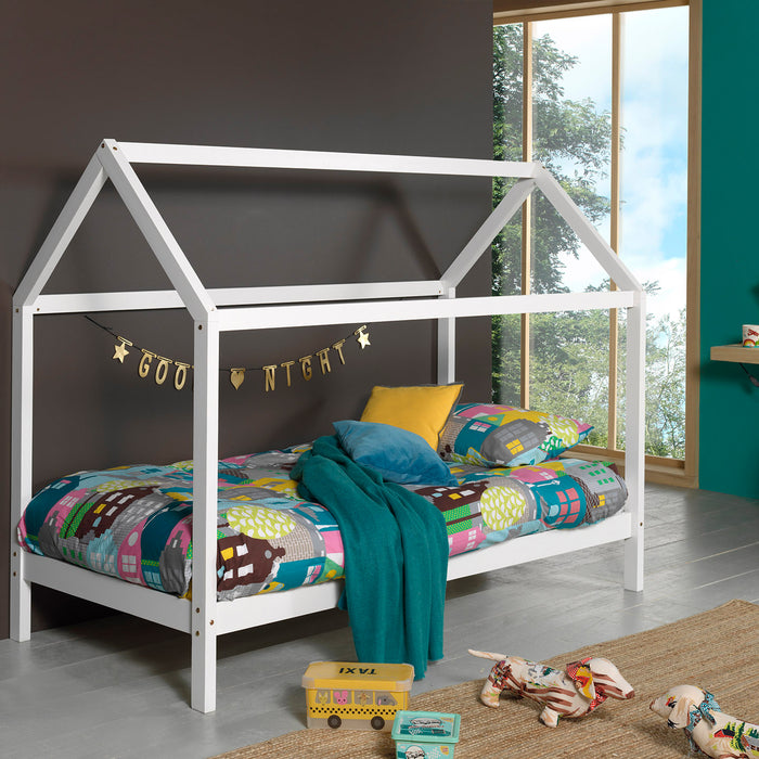Vipack Dallas Huisbed 90 x 200 cm - Wit