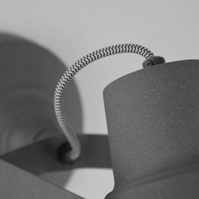 LABEL51 - Led Wandlamp Hamburg - Concrete Metaal - Incl. LED