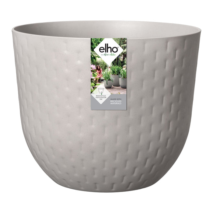 Elho Fuente Grains Bloempot 47 cm - Grijs