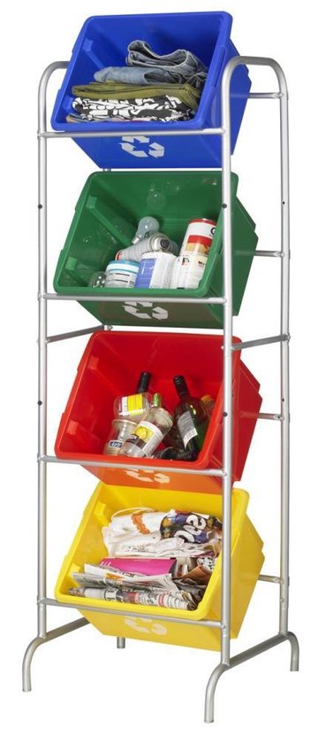 RECYCLE REK VOOR NESTA EXO BOXEN 54.5 x 46.5 x 159 cm