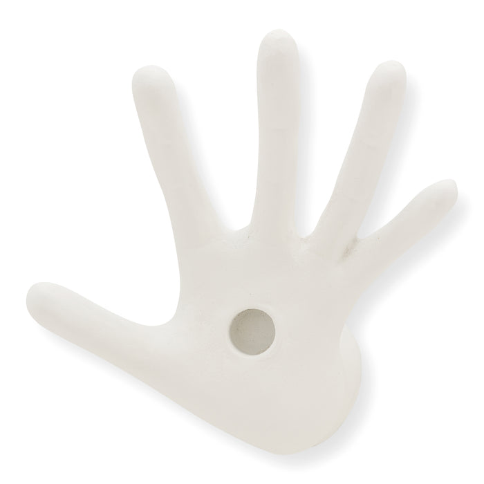 vtwonen Ecomix Hand Kandelaar - Mat Wit