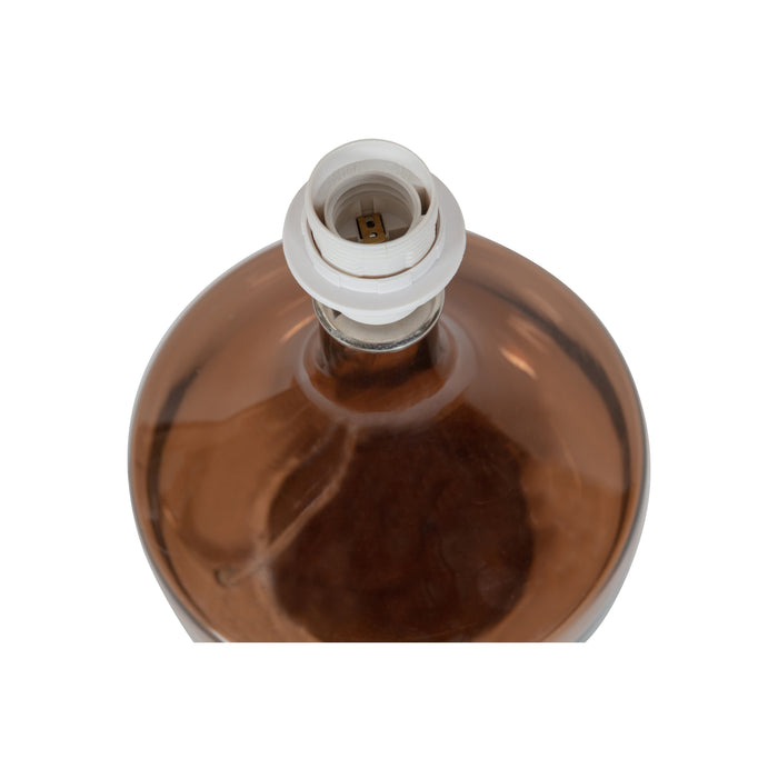 WOOOD Autumn Tafellamp Voet - Glas - Bruin - 31x21x21