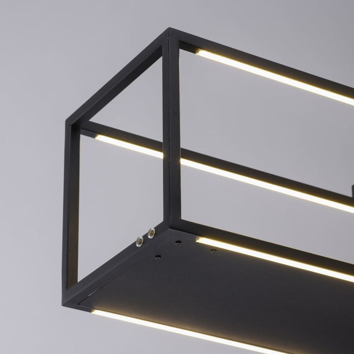 Paul Neuhaus Hanglamp Contura Zwart 105cm incl. Dimmer