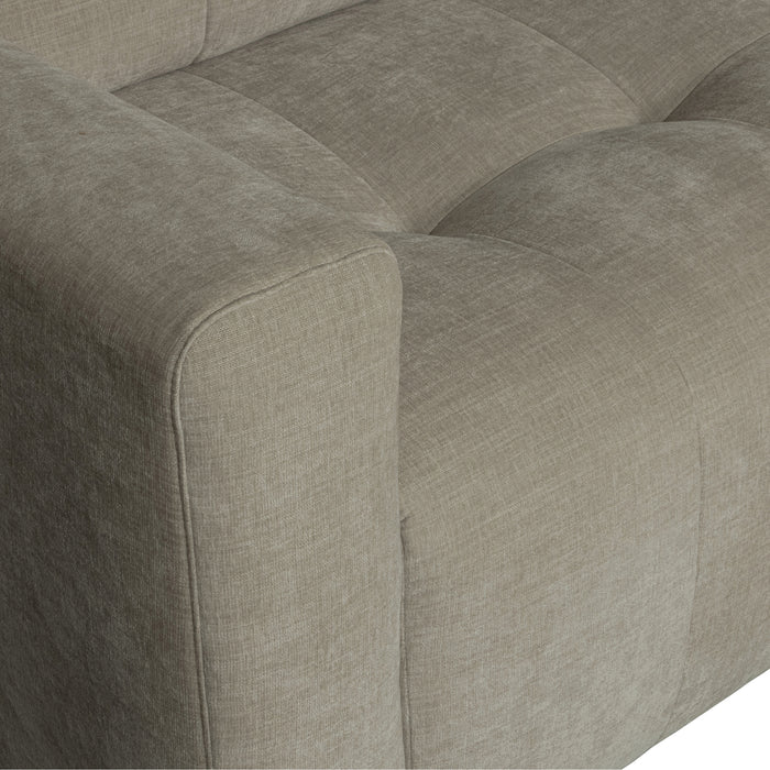 vtwonen Bar Chaise Longue - Rechts - Warm grijs