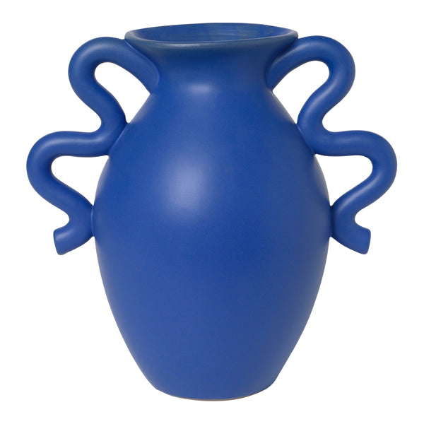 ferm LIVING Verso Vaas - Blauw