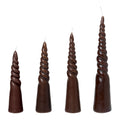 Ferm Living Twisted Kaars - Set van  4