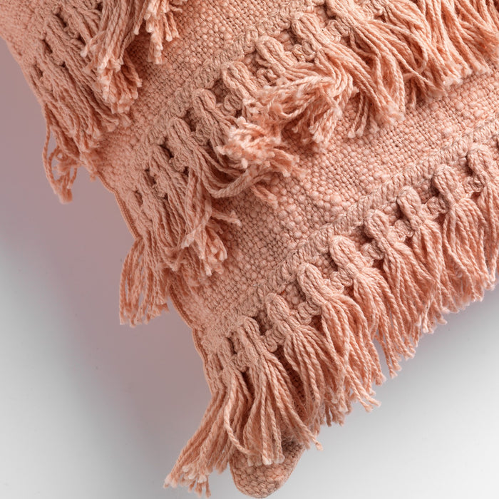 Dutch Decor - FARA - Kussenhoes katoen 40x60 cm - Dusty Pink - roze