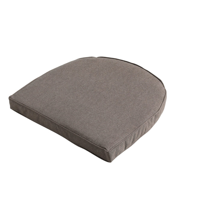 Madison Wicker York - Outdoor Oxford - Taupe - 48x48 - Bruin