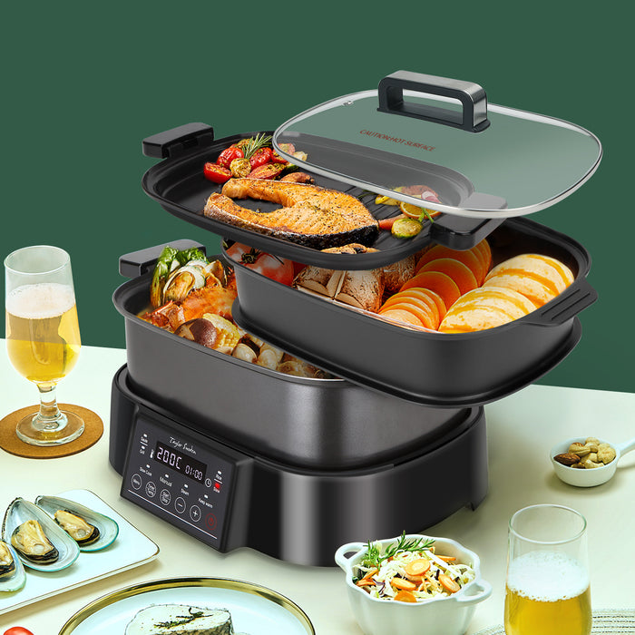 Taylor Swoden Arthur 30RNF - Multicooker - Zwart