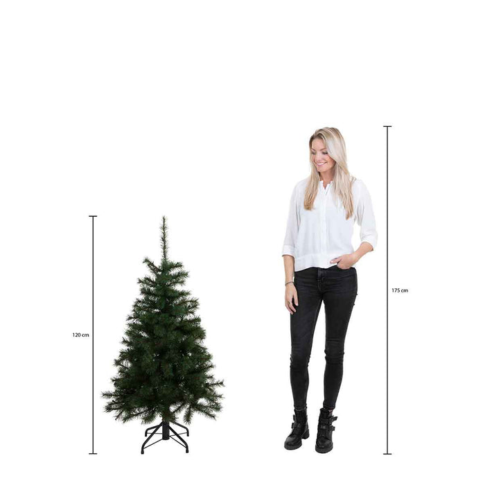Black Box Toronto kunstkerstboom groen LED d97 h120 cm