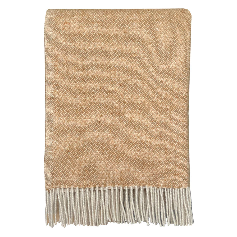 Malagoon Double Faced Plaid - Camel Beige